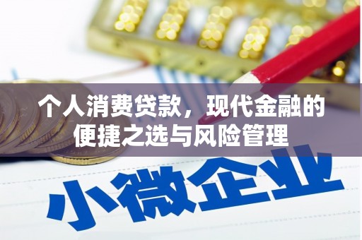 椒江个人消费贷款，现代金融的便捷之选与风险管理