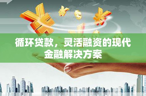 椒江循环贷款，灵活融资的现代金融解决方案