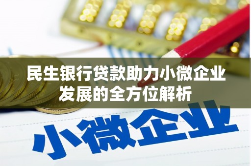 椒江民生银行贷款助力小微企业发展的全方位解析