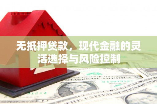 椒江无抵押贷款，现代金融的灵活选择与风险控制