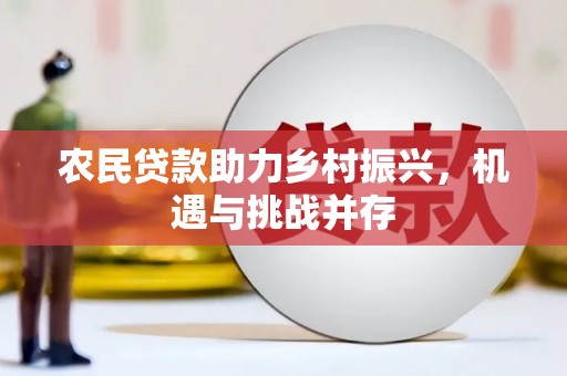 椒江农民贷款助力乡村振兴，机遇与挑战并存