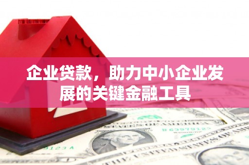椒江企业贷款，助力中小企业发展的关键金融工具