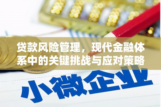 椒江贷款风险管理，现代金融体系中的关键挑战与应对策略