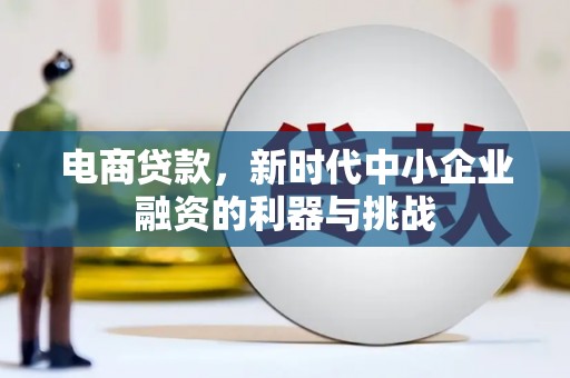 椒江电商贷款，新时代中小企业融资的利器与挑战