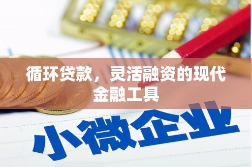 椒江循环贷款，灵活融资的现代金融工具