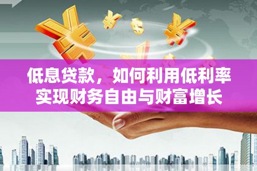 椒江低息贷款，如何利用低利率实现财务自由与财富增长